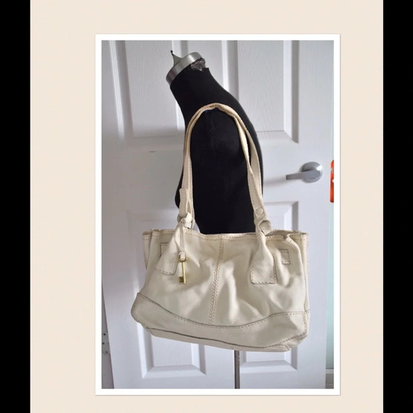 Fossil leather tote bag - Picture 2 of 8